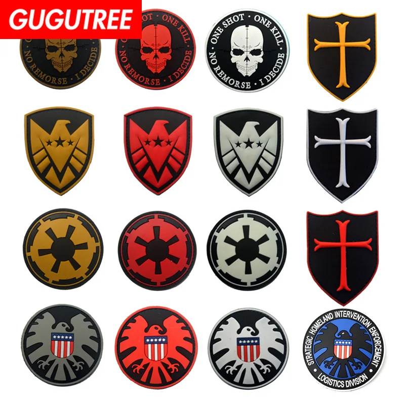GUGUTREE embroidery pvc HOOK&LOOP Templar army patches letter eagle patches badges applique patches for clothing AD-56
GUGUTREE embroidery pvc HOOK&LOOP Templar army patches letter eagle patches badges applique patches for clothing AD-56