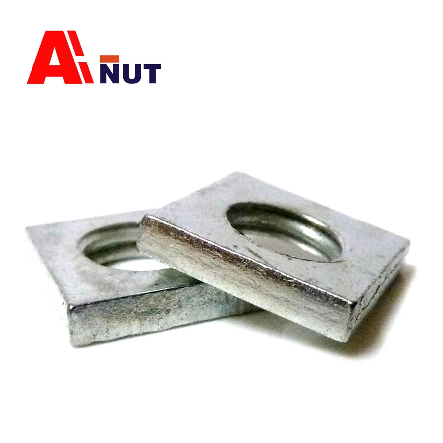 A2 Stainless Steel Square Nuts Thin Type DIN 562 M6-10 Pack