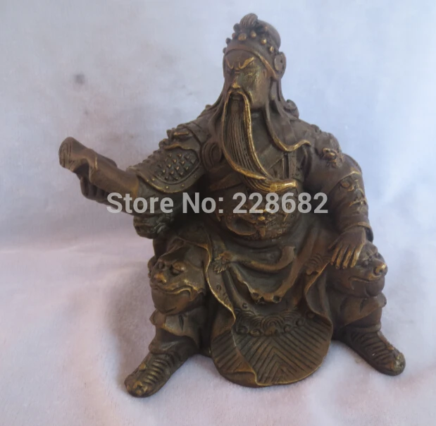 Metal Crafts Home Decoration Crafts Chinese Old copper carved Reading book Guan Gong Sculpture/Chinese Feng Shui statue fr ship
Metal Crafts Home Decoration Crafts Chinese Old copper carved Reading book Guan Gong Sculpture/Chinese Feng Shui statue fr ship