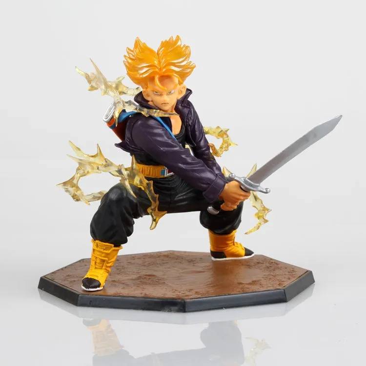 Free Shipping Dragon Ball Z Super Saiyan Trunks Battle Version Boxed PVC Action Figure Model Collection Toy 6" 15cm
Free Shipping Dragon Ball Z Super Saiyan Trunks Battle Version Boxed PVC Action Figure Model Collection Toy 6" 15cm