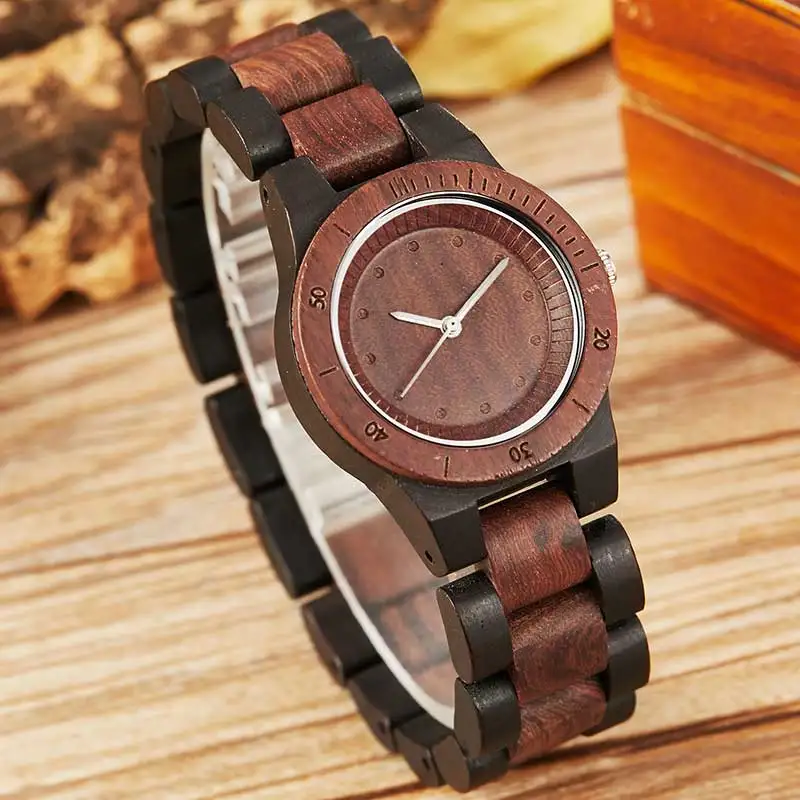 Luxury Wood Watch Women Small Bracelet Natural Wooden Wristwatch For Female Wood Timepieces Casual Ladies Quartz Watch Gifts
Luxury Wood Watch Women Small Bracelet Natural Wooden Wristwatch For Female Wood Timepieces Casual Ladies Quartz Watch Gifts