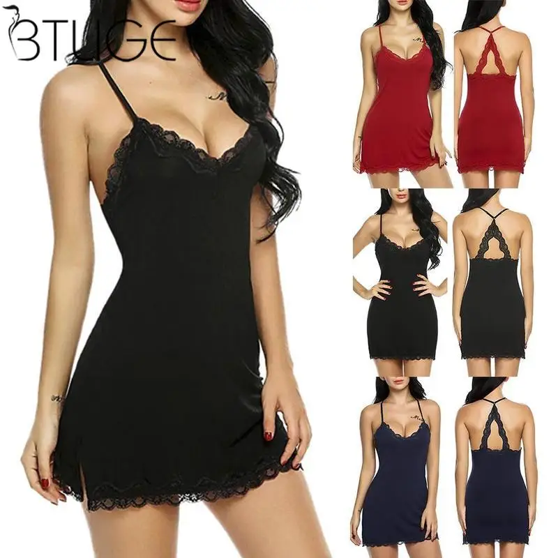 Womens Lace Floral Nightdress Dtrap Deep V Neck Lingerie Hot Ladies Sleepwear Dress Robe Nightie Gown Sexy Sleepshirts
Womens Lace Floral Nightdress Dtrap Deep V Neck Lingerie Hot Ladies Sleepwear Dress Robe Nightie Gown Sexy Sleepshirts