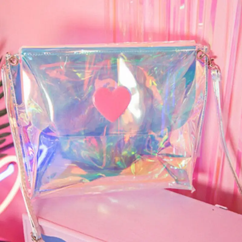 Korea Star Style Wemen Holographic Teenage ladies sweet Girl Crossbody Shoulder Bag Hologram Shine Leather Laser Bag
Korea Star Style Wemen Holographic Teenage ladies sweet Girl Crossbody Shoulder Bag Hologram Shine Leather Laser Bag