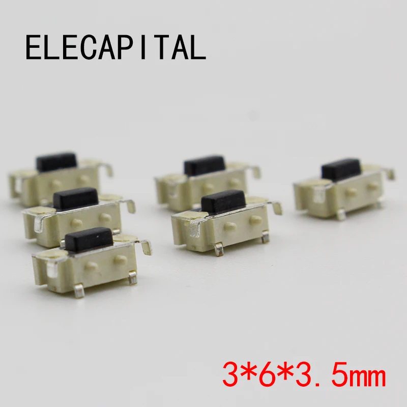 Free shipping 50PCS SMT 3X6X3.5MM Tactile Tact Push Button Micro Switch Momentary
Free shipping 50PCS SMT 3X6X3.5MM Tactile Tact Push Button Micro Switch Momentary