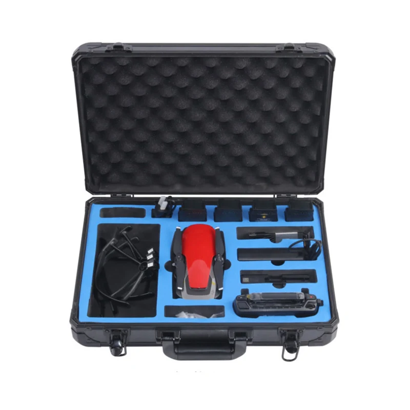 Red/Black Mavic Air Drone Waterproof Storage Suitcase Portable Hard-shell Aluminum Alloy Storage Carrying Case
Red/Black Mavic Air Drone Waterproof Storage Suitcase Portable Hard-shell Aluminum Alloy Storage Carrying Case