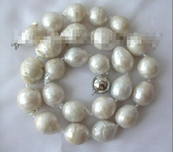 Free shipping hot sale Women Bridal Wedding Jewelry >>big 18mm baroque white reborn keshi freshwater pearl necklace
Free shipping hot sale Women Bridal Wedding Jewelry >>big 18mm baroque white reborn keshi freshwater pearl necklace