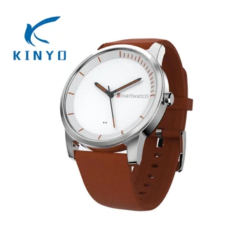 KINYO Original Bluetooth 4.0 smart watch sleep monitor shock reminding adult smart wristwatch compatible for Android 4.3 phones
KINYO Original Bluetooth 4.0 smart watch sleep monitor shock reminding adult smart wristwatch compatible for Android 4.3 phones
