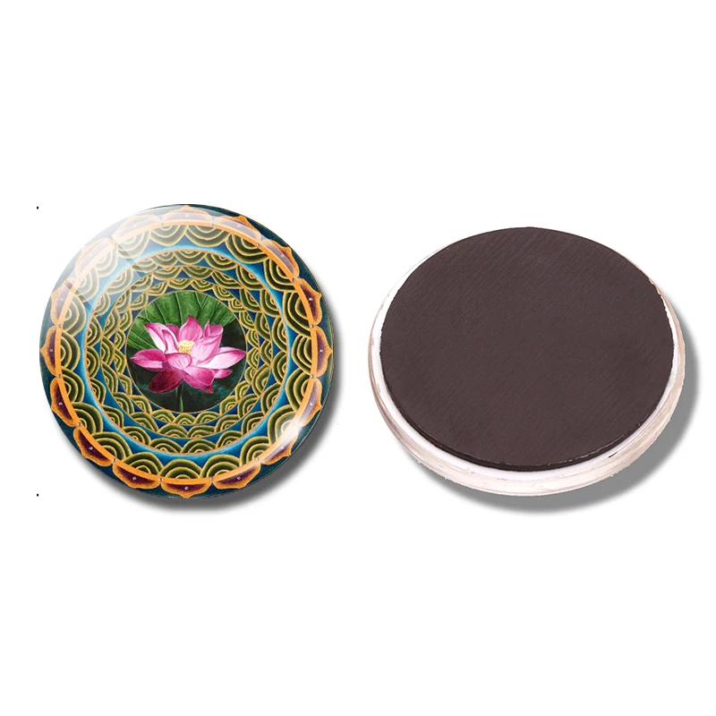 Mandala Lotus Om 30MM Fridge Magnet Yoga Buddhism Mentally Spiritual Glass Magnetic Refrigerator Stickers Note Holder Home Decor
Mandala Lotus Om 30MM Fridge Magnet Yoga Buddhism Mentally Spiritual Glass Magnetic Refrigerator Stickers Note Holder Home Decor