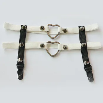 Harajuku Leg Garters Punk Body Harness Stocking Suspenders Belt Sock Garters Fetish Wear Bodycage 90's Gothic Style P0069
Harajuku Leg Garters Punk Body Harness Stocking Suspenders Belt Sock Garters Fetish Wear Bodycage 90's Gothic Style P0069