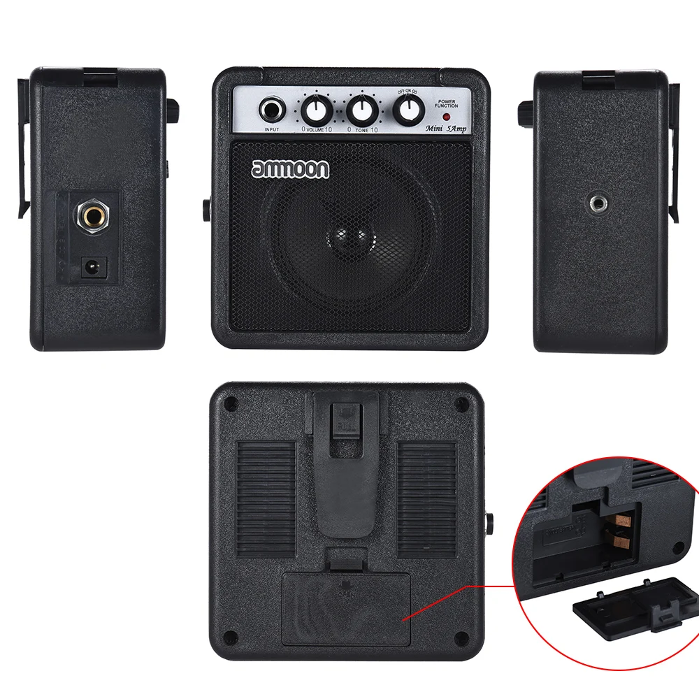 Best Quality Mini 5 Watt 9V Battery Powered Amp Amplifier Speaker For