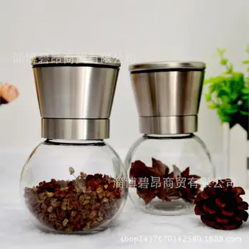 Hot pepper grinder Amazon stainless steel manual grinding of stainless steel for grinding pepper seasoning bottle
Hot pepper grinder Amazon stainless steel manual grinding of stainless steel for grinding pepper seasoning bottle
