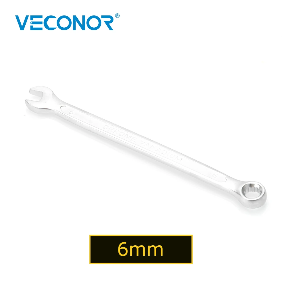 Veconor 6mm Open Box End Combination Wrench Chrome Vanadium Opened Ring Combo Spanner Household Car repair Hand Tools 6 mm
Veconor 6mm Open Box End Combination Wrench Chrome Vanadium Opened Ring Combo Spanner Household Car repair Hand Tools 6 mm