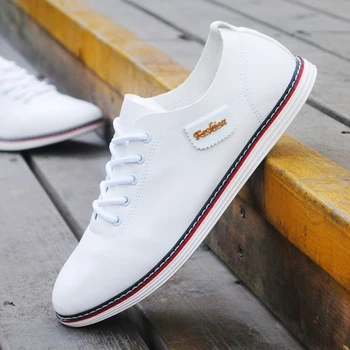 Nice New Summer Men Shoes White Casual Shoes Low Breathable Pu Leather Flat Shoes Fashion Lace Man Shoe Oxfords Zapatos Hombre
Nice New Summer Men Shoes White Casual Shoes Low Breathable Pu Leather Flat Shoes Fashion Lace Man Shoe Oxfords Zapatos Hombre