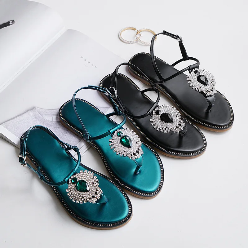 2020 Summer Shoes Women Sandals Flip Flops Rhinestone Ladies Beach Sandals Woman Casual Summer Holiday Shoes Slippers Black 1352
2020 Summer Shoes Women Sandals Flip Flops Rhinestone Ladies Beach Sandals Woman Casual Summer Holiday Shoes Slippers Black 1352
