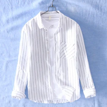 2019 New Arrival Linen Blusas Masculina Long Sleeve Good Quality Camisa Blanca Hombre
2019 New Arrival Linen Blusas Masculina Long Sleeve Good Quality Camisa Blanca Hombre