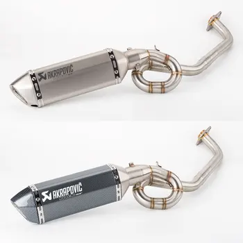Motorcycle exhaust system NVX155 nvx125 AEROX155 Full Exhaust Pipe System Slip On Front Pipe Headers with exhaust
Motorcycle exhaust system NVX155 nvx125 AEROX155 Full Exhaust Pipe System Slip On Front Pipe Headers with exhaust