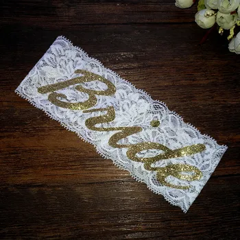 1pcs Cute Wedding leg Garter Toss Garter White Stretch Lace Gold Glitter Bride Wedding Garters Bridal
1pcs Cute Wedding leg Garter Toss Garter White Stretch Lace Gold Glitter Bride Wedding Garters Bridal