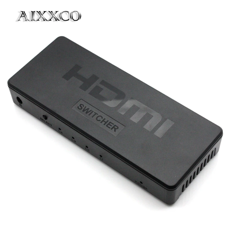 AIXXCO HDMI Splitter Switch 4 Input 1 Output 4K x 2K HDMI Switcher Splitter for XBOX 360 PS4 Smart Android Laptop HDMI Adapte
AIXXCO HDMI Splitter Switch 4 Input 1 Output 4K x 2K HDMI Switcher Splitter for XBOX 360 PS4 Smart Android Laptop HDMI Adapte