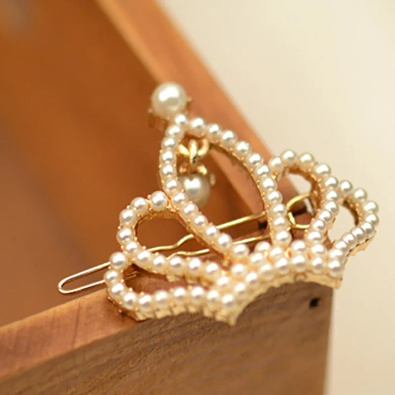 Korea Chic Imitiation Pearl Hair Clips for Women Geometric Round Triangle Hairpins Hair Accessories Hollow Heart Hairgrip
Korea Chic Imitiation Pearl Hair Clips for Women Geometric Round Triangle Hairpins Hair Accessories Hollow Heart Hairgrip