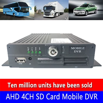 Global language support AHD 4CH SD card Mobile DVR h. 264 video format 8~36V wide voltage large truck video monitoring host
Global language support AHD 4CH SD card Mobile DVR h. 264 video format 8~36V wide voltage large truck video monitoring host