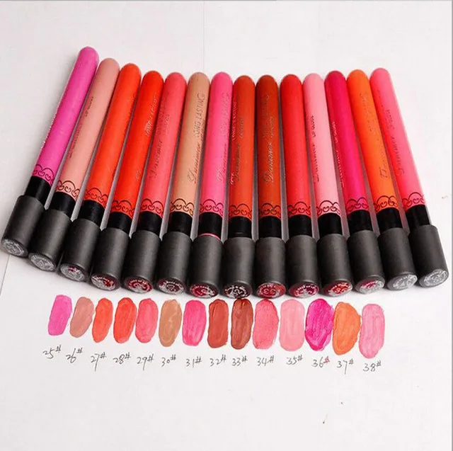 38 Color Danimer Brand Matte Lipstick Makeup Maquiagem Waterproof Long Lasting Makeup Lip Stick
38 Color Danimer Brand Matte Lipstick Makeup Maquiagem Waterproof Long Lasting Makeup Lip Stick