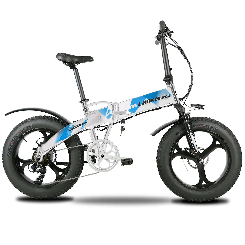 Lankeleisi X2000Plus электровелосипед с толстыми шинами для электровелосипеда 7 скоростей