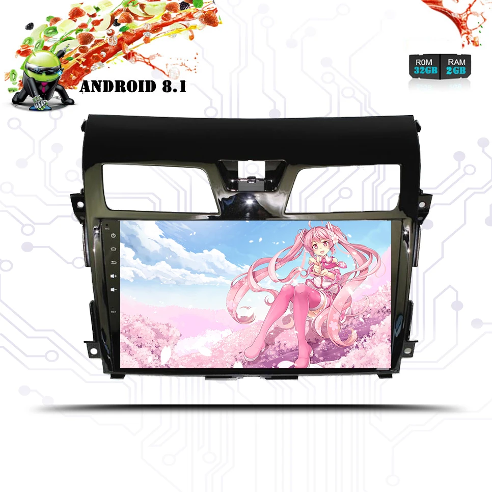 Octa Cor 10.1 inch 1024*600 Android 8.1 Car Video Audio Player for Nissan Teana 2013 - 2018 with GPS Navigation Bluetooth System
Octa Cor 10.1 inch 1024*600 Android 8.1 Car Video Audio Player for Nissan Teana 2013 - 2018 with GPS Navigation Bluetooth System