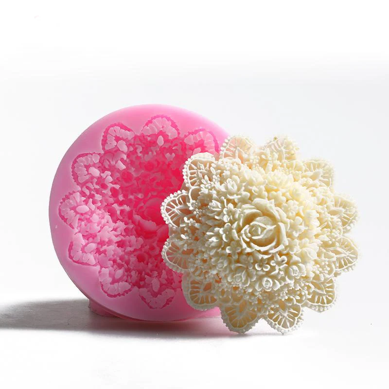 Luyou Creative DIY Flowers Shape Fondant Cake Mold Lace Chocolate Mold Silicone Mould for Cake Decorating Tools FM107
Luyou Creative DIY Flowers Shape Fondant Cake Mold Lace Chocolate Mold Silicone Mould for Cake Decorating Tools FM107