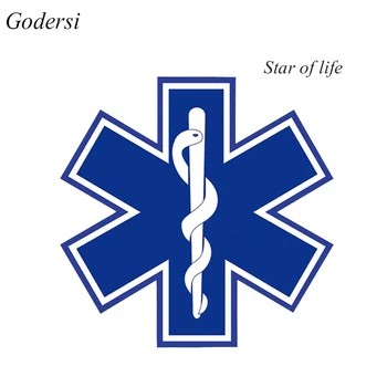 Godersi Car Sticker STAR OF LIFE 10cm*10 cm Highly Reflective Vinyl Hart Hat Tail Decal Auto Reflective Sticker
Godersi Car Sticker STAR OF LIFE 10cm*10 cm Highly Reflective Vinyl Hart Hat Tail Decal Auto Reflective Sticker