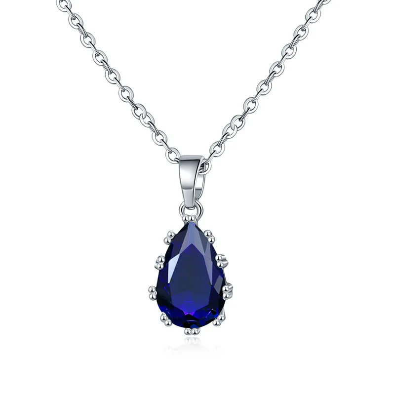 EIOLZJ Fashion Water Drop Copper Alloy Silver Color Pendant Necklaces for Women Crystal Necklace Teacher Gift Free Jewelry Box
EIOLZJ Fashion Water Drop Copper Alloy Silver Color Pendant Necklaces for Women Crystal Necklace Teacher Gift Free Jewelry Box