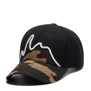 Spring and summer embroidery camouflage baseball cap summer visor fashion hip hop hat outdoor casual dad hat
Spring and summer embroidery camouflage baseball cap summer visor fashion hip hop hat outdoor casual dad hat