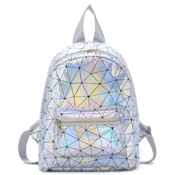 Women Small Hologram PU Leather Backpacks Girls Laser Daypacks Teenagers School Bag Pack Male Mini Holographic Mochila
Women Small Hologram PU Leather Backpacks Girls Laser Daypacks Teenagers School Bag Pack Male Mini Holographic Mochila