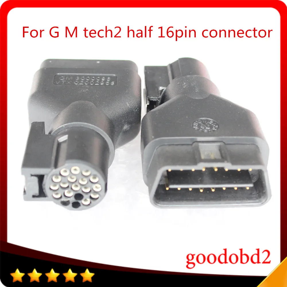 Car OBD2 16PIN Connector For G M TECH2 Diagnostic Tool 16 PIN Adaptor G M TECH 2 Scanner Tech2 Vetronix tool half 16pin port
Car OBD2 16PIN Connector For G M TECH2 Diagnostic Tool 16 PIN Adaptor G M TECH 2 Scanner Tech2 Vetronix tool half 16pin port