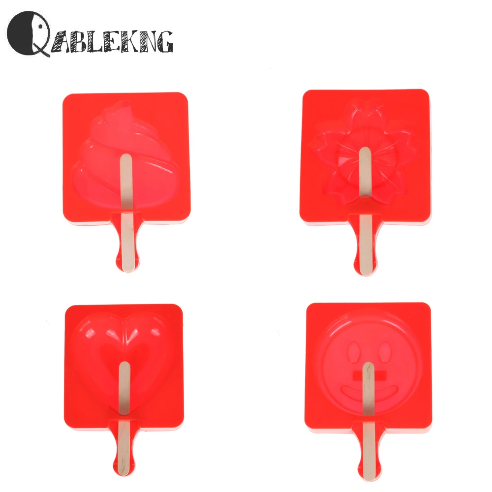 QABLEKNG Творческий Мороженое Плесень Симпатичные Popsicle производители мультфильм