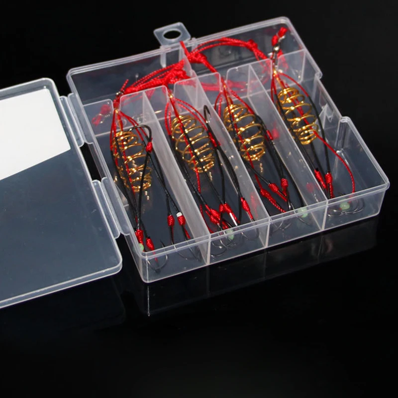 PureLeisure 4Pcs Bomb Fishing Hook Sharpened Barbed Hooks 6# 7# 8# 9# 10# 11# 12# 13# Tackle Durable 6 In 1 Hook Set
PureLeisure 4Pcs Bomb Fishing Hook Sharpened Barbed Hooks 6# 7# 8# 9# 10# 11# 12# 13# Tackle Durable 6 In 1 Hook Set