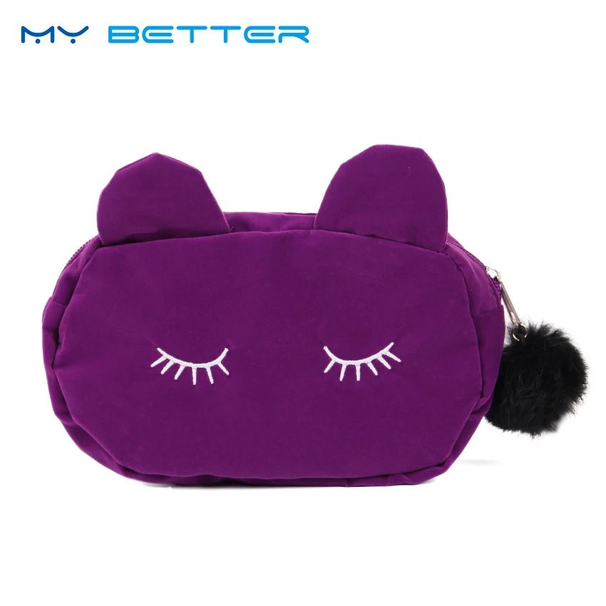 Cute Cat Lady Hairball Zipper Cosmetic Bag Pouch Travel Toiletry Storage Bag Pouch Women Trip Makeup Bag Neceser
Cute Cat Lady Hairball Zipper Cosmetic Bag Pouch Travel Toiletry Storage Bag Pouch Women Trip Makeup Bag Neceser