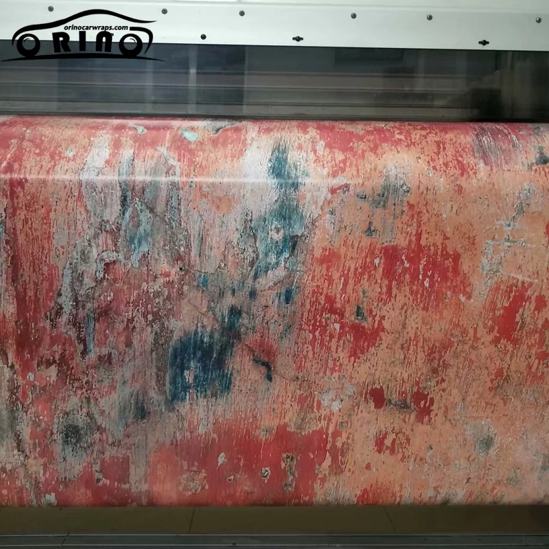 Rusty Camouflage Vinyl Film Sticker-4