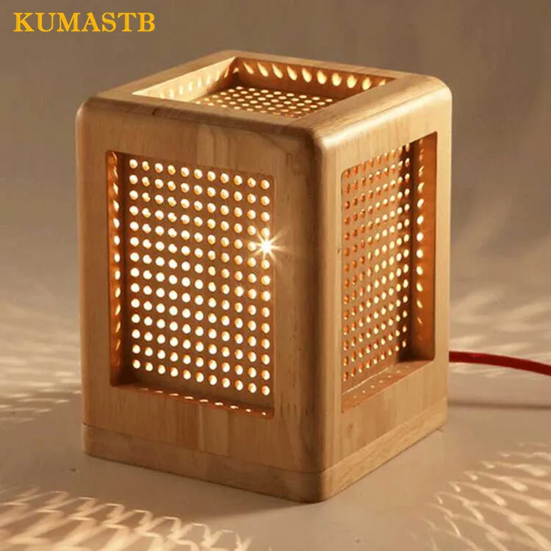 Wood Desk Lamp 1