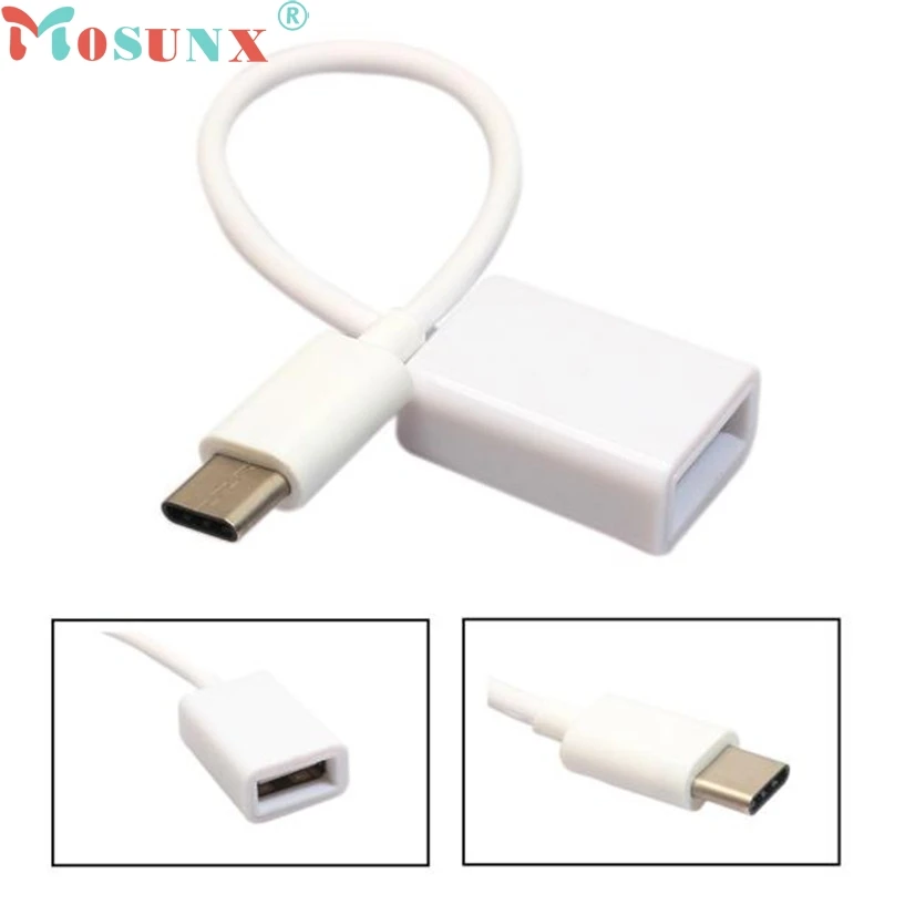 Популярный бренд новинка Mecall Tech Type-C 3 1 папа-USB2.0 Женский адаптер OTG кабель для