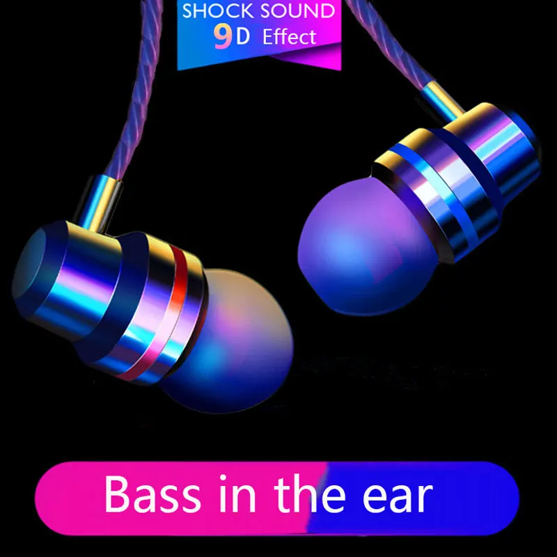 6D Sound Metal In-Ear Earphone Anti-Sweat Stereo Super Bass With Microphone Headset for iPhone for Xiaomi Android CellPhone
6D Sound Metal In-Ear Earphone Anti-Sweat Stereo Super Bass With Microphone Headset for iPhone for Xiaomi Android CellPhone