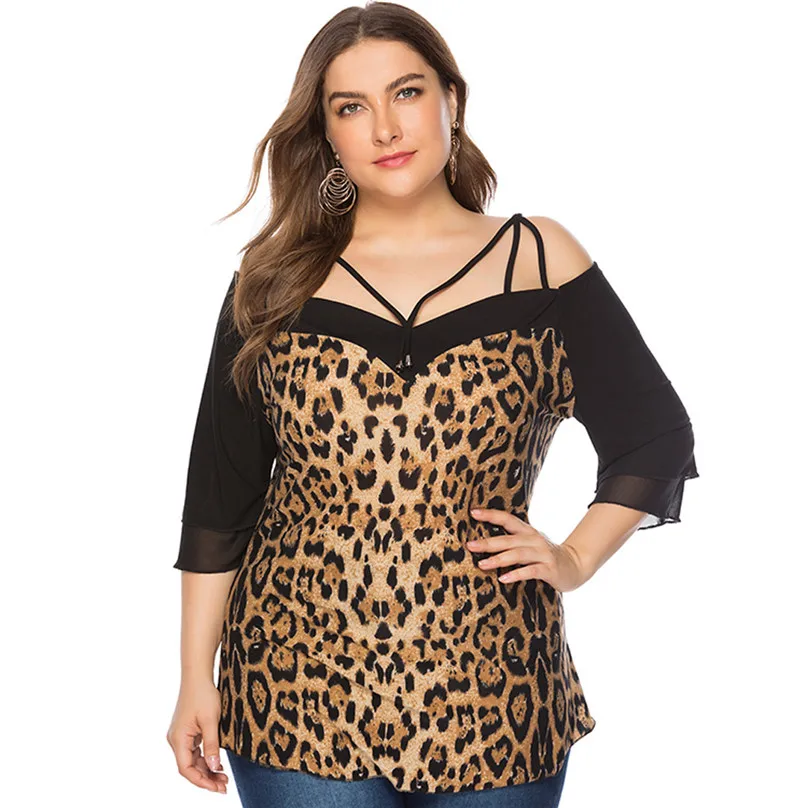 Woman Blouses Summer Casual Slash neck Half Sleeve Leopard Printed Eleegant Off Shoulder womens tops and blouses ropa mujer #15
Woman Blouses Summer Casual Slash neck Half Sleeve Leopard Printed Eleegant Off Shoulder womens tops and blouses ropa mujer #15