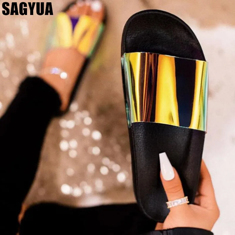 Women slipper summer ladies fashion Bling open toe flat Slide Female Comfort slip on outdoor Beach shoes woman shoes Mjuer Z364
Women slipper summer ladies fashion Bling open toe flat Slide Female Comfort slip on outdoor Beach shoes woman shoes Mjuer Z364