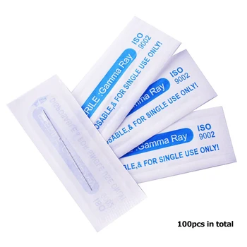 100pcs 3RL Disposable Sterilized Tattoo Needle Set Atomus Permanent Tattoo Tool for Eyebrow Tattoo Pen Machine Tattoo Needles
100pcs 3RL Disposable Sterilized Tattoo Needle Set Atomus Permanent Tattoo Tool for Eyebrow Tattoo Pen Machine Tattoo Needles
