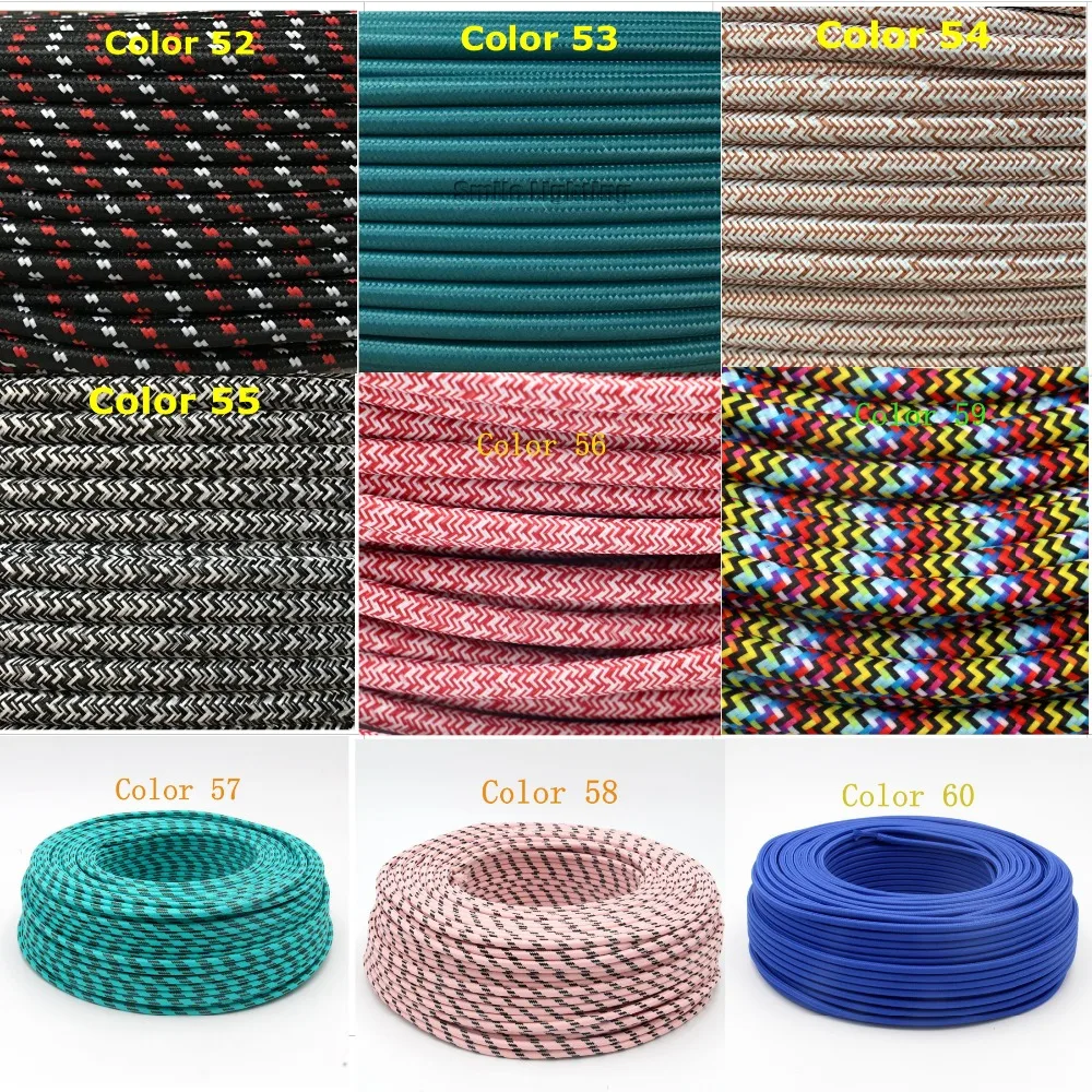 3m 5m 10m 2 Core Fabric Covered Cable Vintage Light Cord Textile Cloth Braided Electrical Wire 300V Flexible Power Cord
3m 5m 10m 2 Core Fabric Covered Cable Vintage Light Cord Textile Cloth Braided Electrical Wire 300V Flexible Power Cord