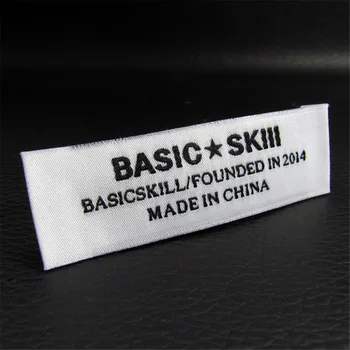 Customize Damask Labels with Embroidered Process with Cut and Fold Sewing Labels Tags 1000pcs/lot
Customize Damask Labels with Embroidered Process with Cut and Fold Sewing Labels Tags 1000pcs/lot