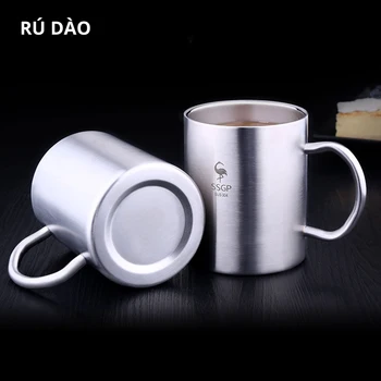 Stainless Steel Coffee Mug 500ml Double Layer Anti-Scalding Cup Drinking Beer Water Tea Anti-Fall Metal Travel Tumbler Handgrip 
Stainless Steel Coffee Mug 500ml Double Layer Anti-Scalding Cup Drinking Beer Water Tea Anti-Fall Metal Travel Tumbler Handgrip