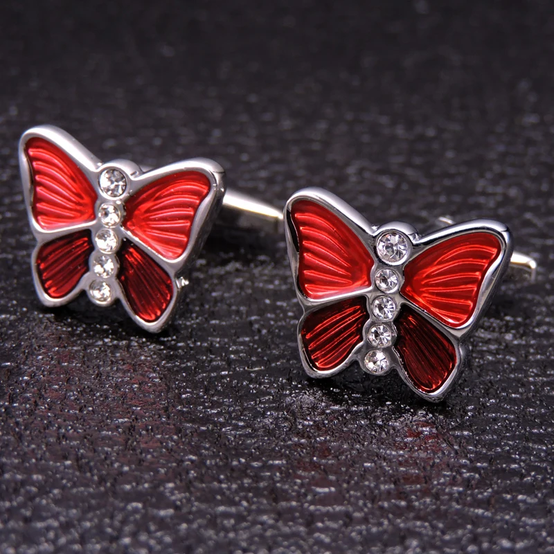 HYX Luxury shirt cufflinks for women Brand cuff buttons Blue cuff link High Quality Animal RED Butterfly abotoaduras Jewelry
HYX Luxury shirt cufflinks for women Brand cuff buttons Blue cuff link High Quality Animal RED Butterfly abotoaduras Jewelry