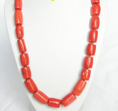 huij 002176 natural 20" 20mm column pink coral necklace
huij 002176 natural 20" 20mm column pink coral necklace