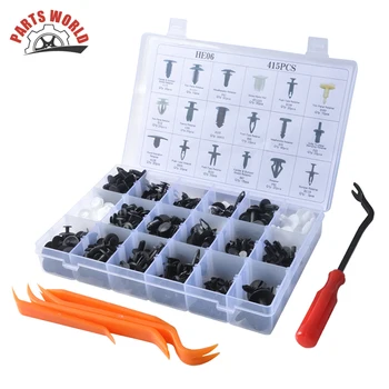 Car Retainer Clips Plastic Fasteners Kit 415 Pcs Push Retainer Kit with Fastener Remover Plastic Car Clips Fasteners
Car Retainer Clips Plastic Fasteners Kit 415 Pcs Push Retainer Kit with Fastener Remover Plastic Car Clips Fasteners