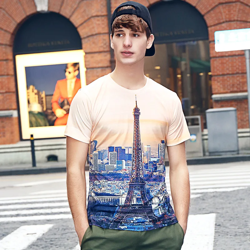 2017 Newest Style Cityscape Print 3d T Shirt Short Sleeve Mens Summer Casual O Neck Top Tees Hip Hop Tee Shirt Homme T536
2017 Newest Style Cityscape Print 3d T Shirt Short Sleeve Mens Summer Casual O Neck Top Tees Hip Hop Tee Shirt Homme T536